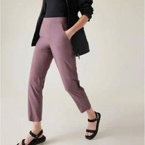 Athleta Brooklyn ankle pant, mauve